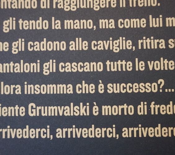 Poster GRUMVALSKI