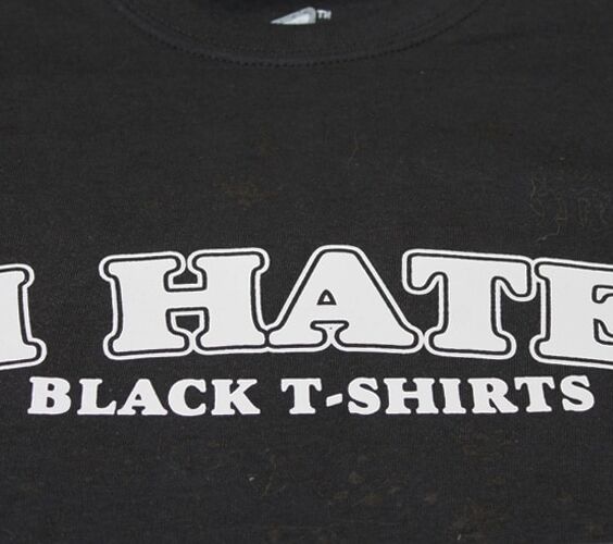 T-Shirt Black T-Shirt