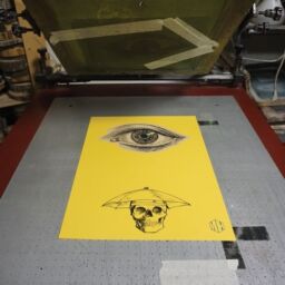 Poster TEAR PAINTING