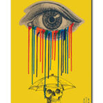 Poster TEAR PAINTING