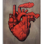 POSTER "INDUSTRIAL HEART"