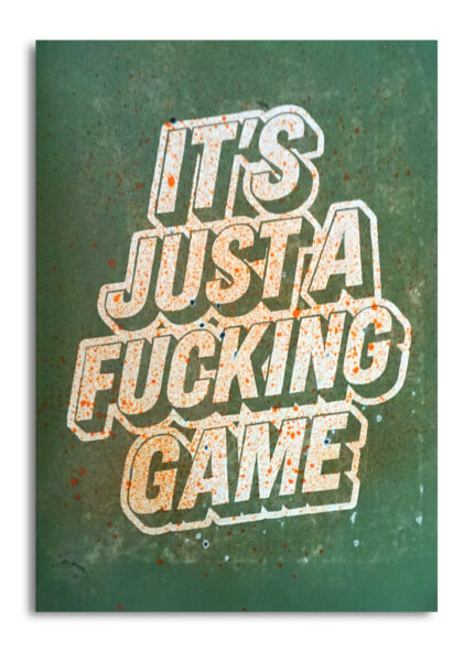POSTER "FUCKING GAME "
