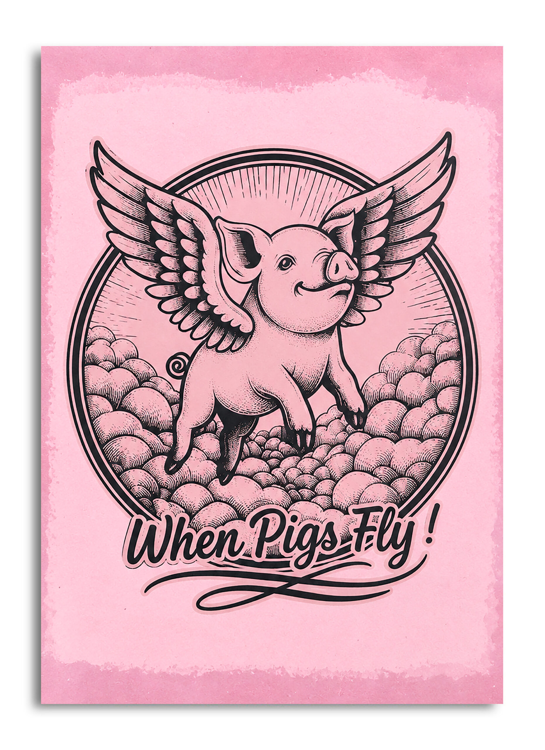 pig-01 POSTER "PIG " - immagine 1